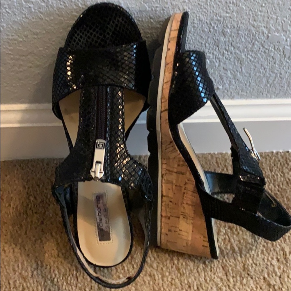 LIZ CLAIBORNE SPORT SLINGBACK SANDALS